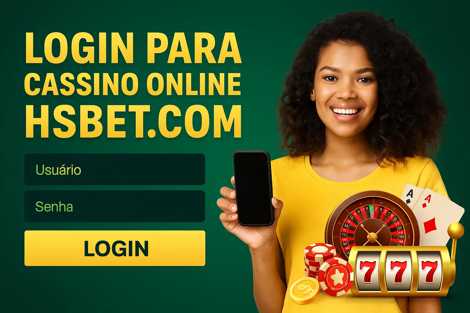 Criar uma nova Conta no plataforma HSBET.COM